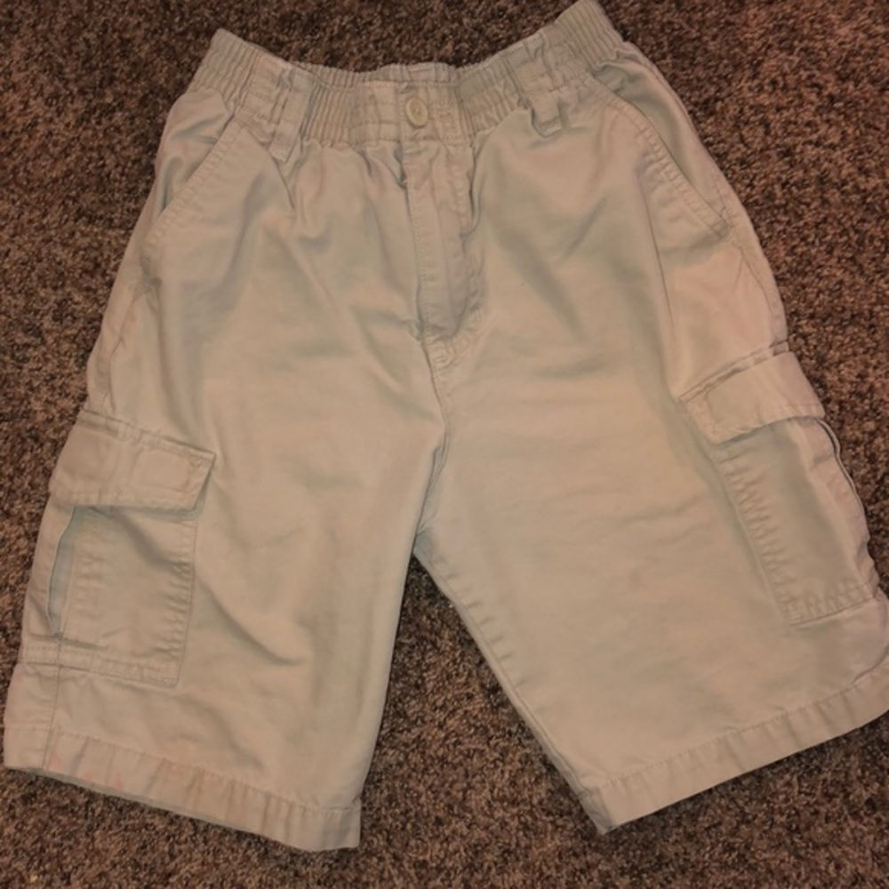 Boys Sonoma Khaki Cargo Shorts
